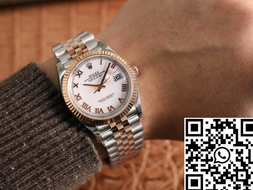 Rose Datejust Factory M126231-0015 EW Rolex Gold 0903
